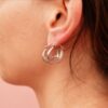 MOON EARRINGS INDOSSATO