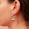 LITTLE POMEGRANATES EARRINGS INDOSSATO