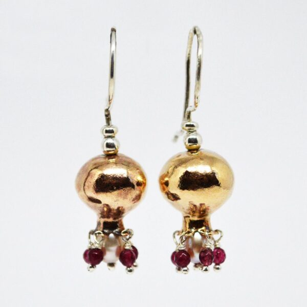 SHAKY POMEGRANATES EARRINGS3